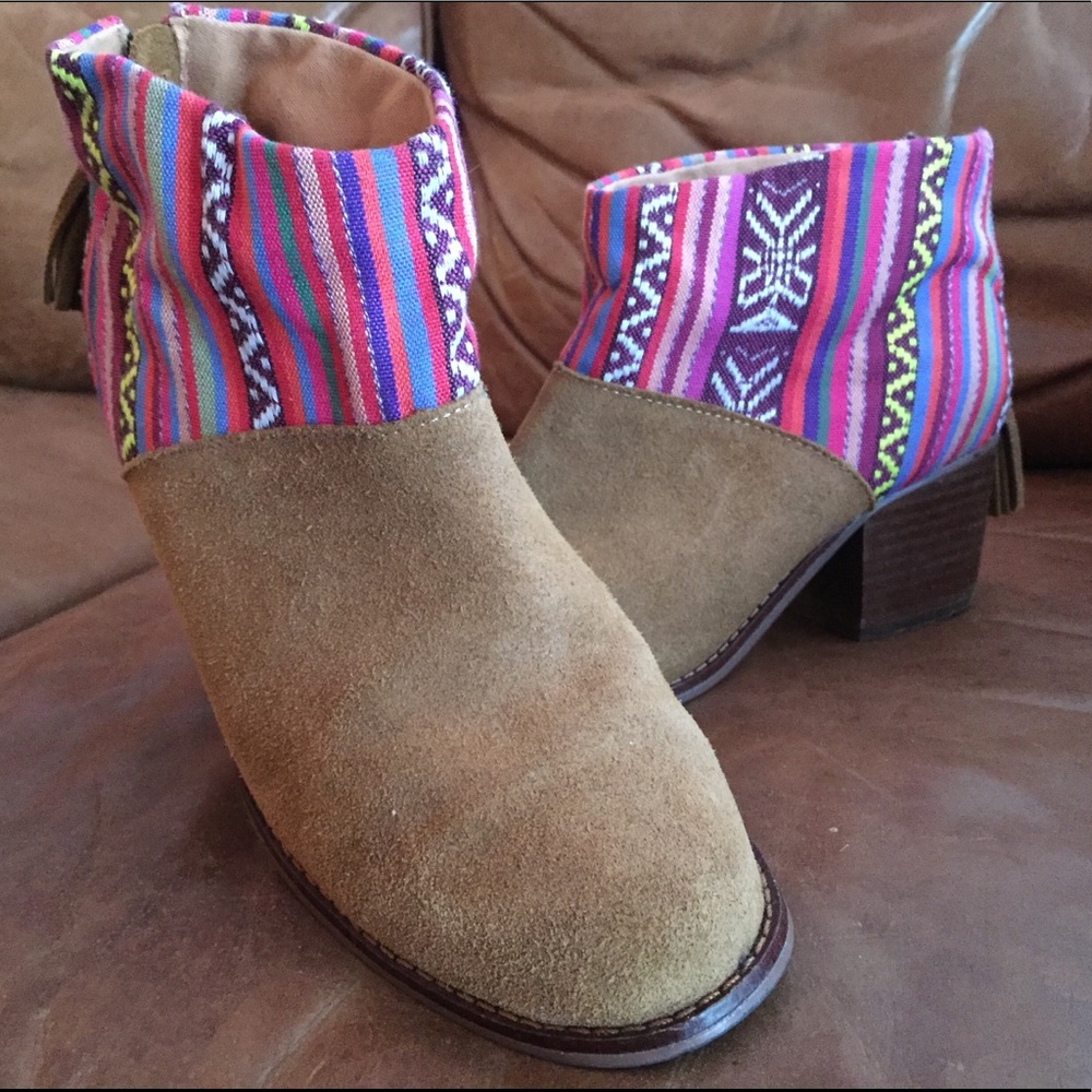 Toms Leila Ankle Boots